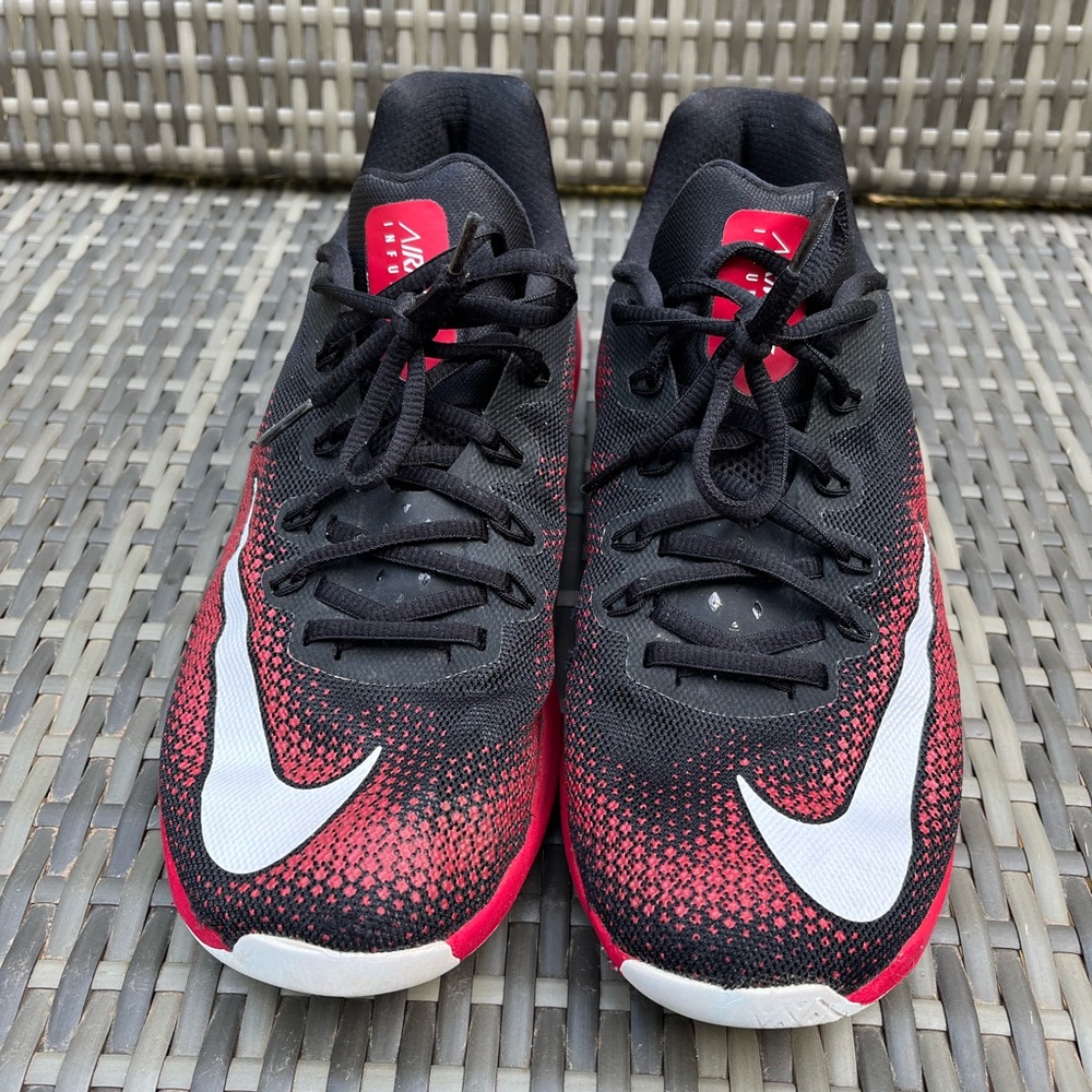 Nike Air Max Infuriate Low Red/Black Men Shoes Size 10